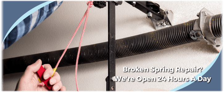 Broken Garage Door Spring Lake Oswego